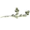 Marcasite Branch Brooch - Image 2