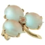 Victorian Saphiret Clover Brooch