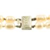 Faux pearl bracelet - clasp view