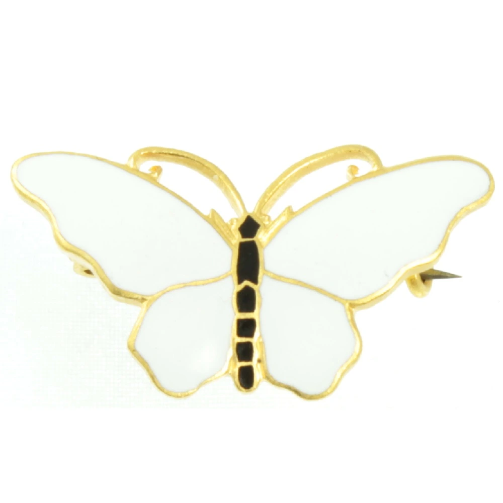 Mid-Century Sporrong Enamel Butterfly Brooch
