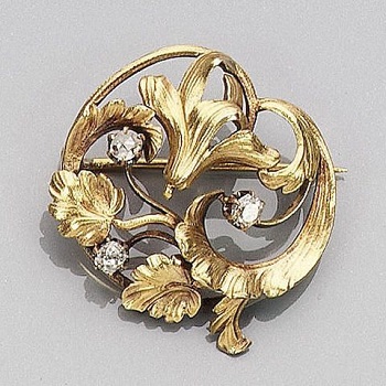 Art Nouveau Brooch