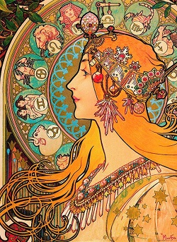 Art nouveau shop jewelry designs