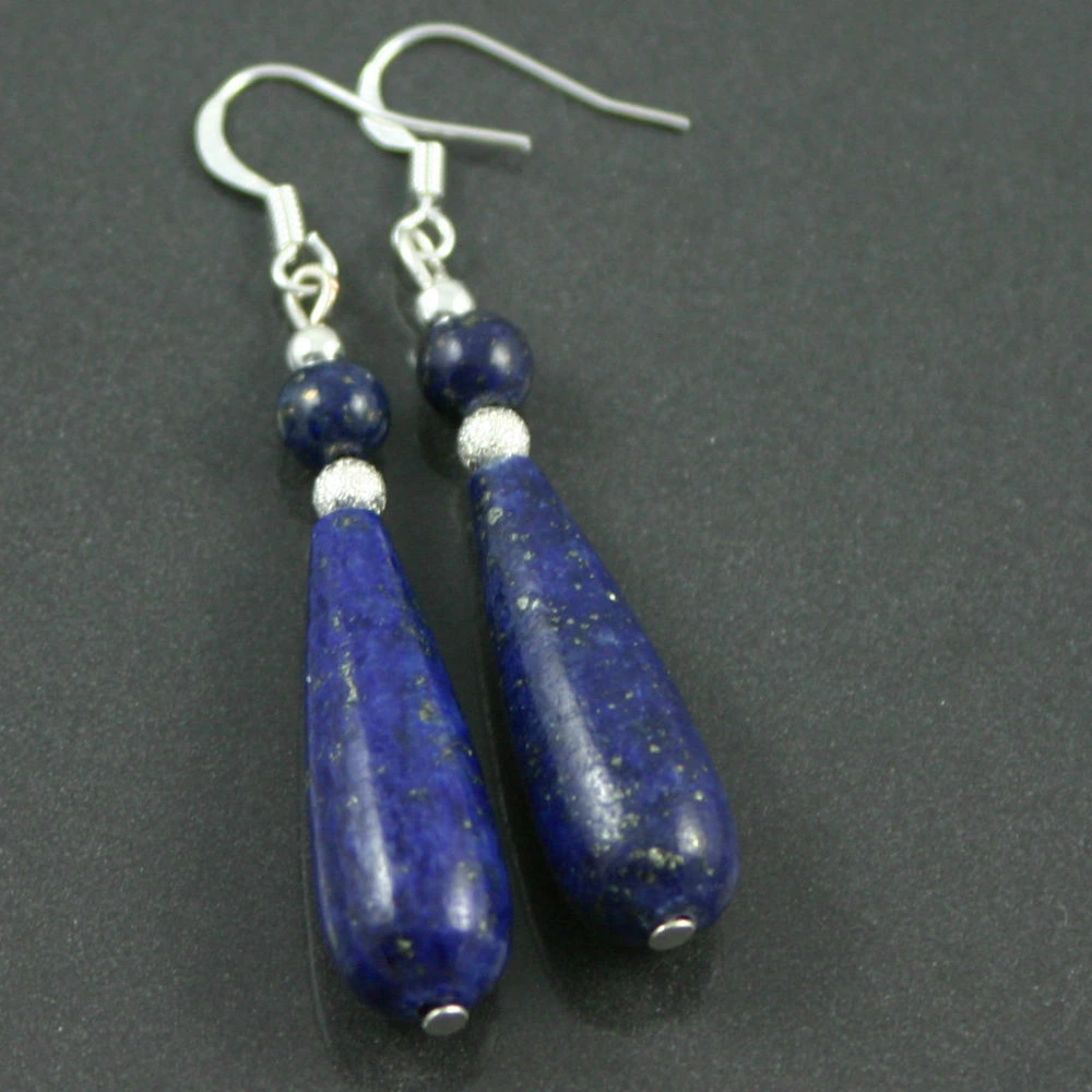 Lapis Lazuli drop earrings