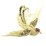 Vintage 1960s Swallow Brooch
