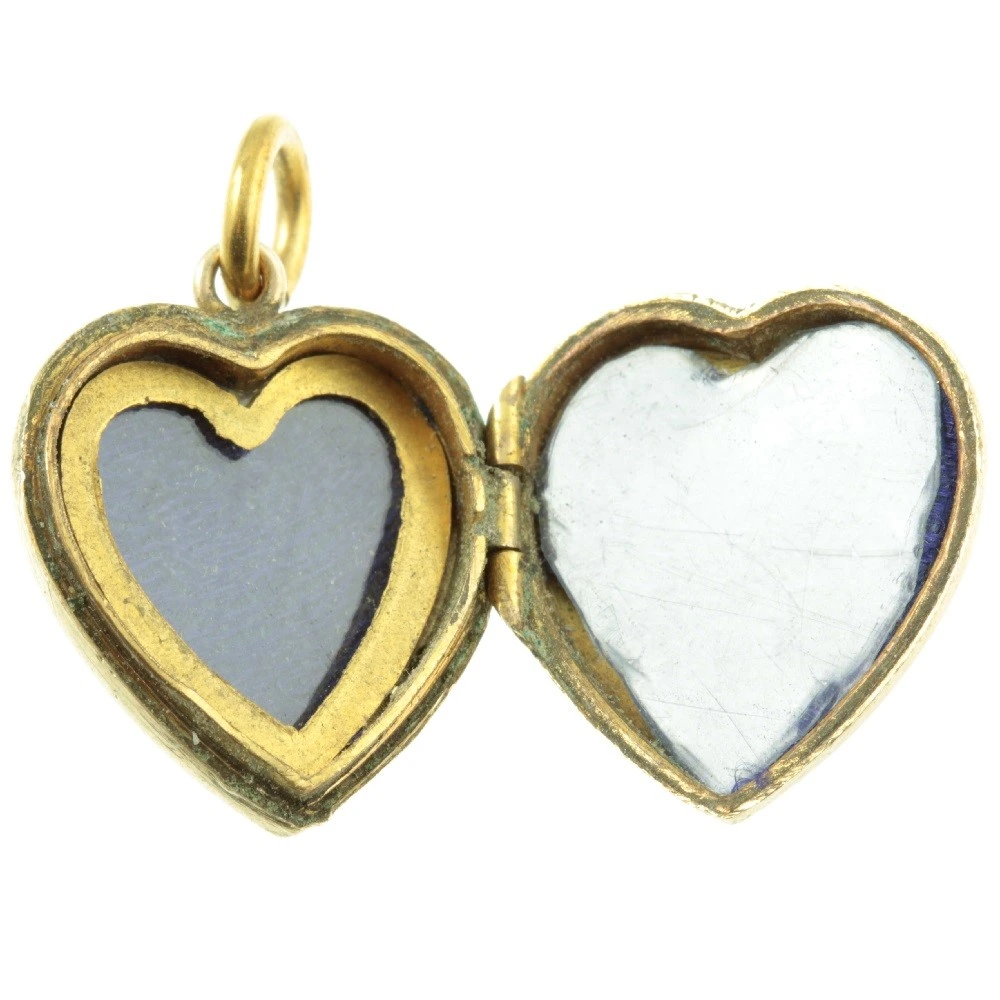 9ct Yellow Gold Heart Locket