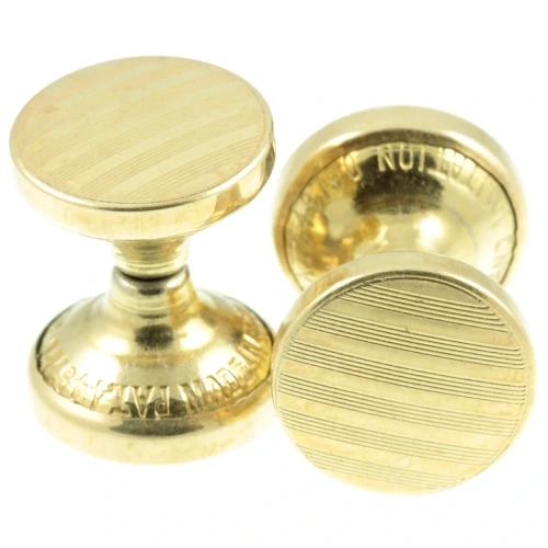 Art Deco Retractable Double Cufflinks