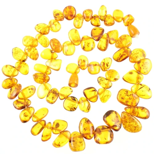 Vintage Baltic Nugget Amber Necklace