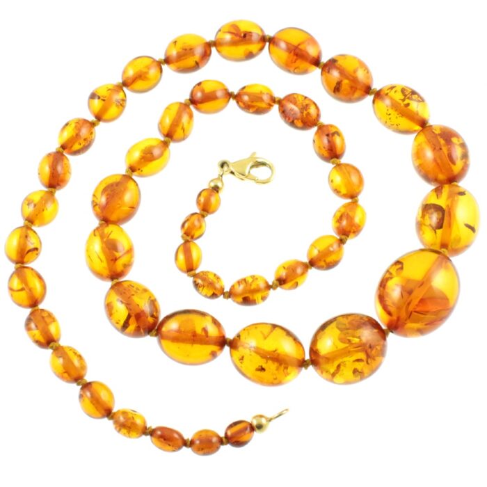 Hand Knotted Amber Necklace