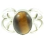 Tigers Eye Silver Ring
