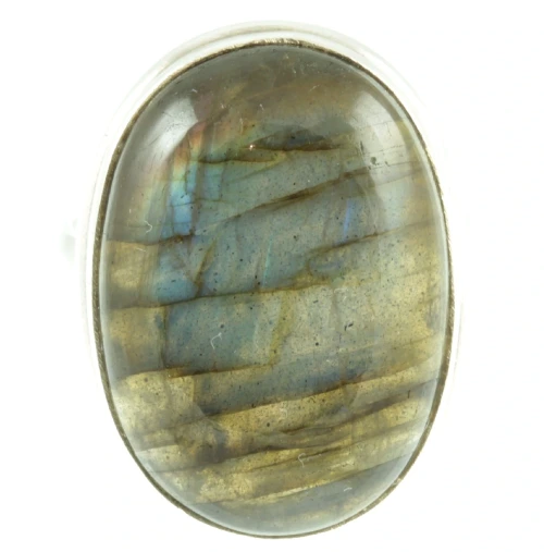 Vintage Labradorite Sterling Silver Ring