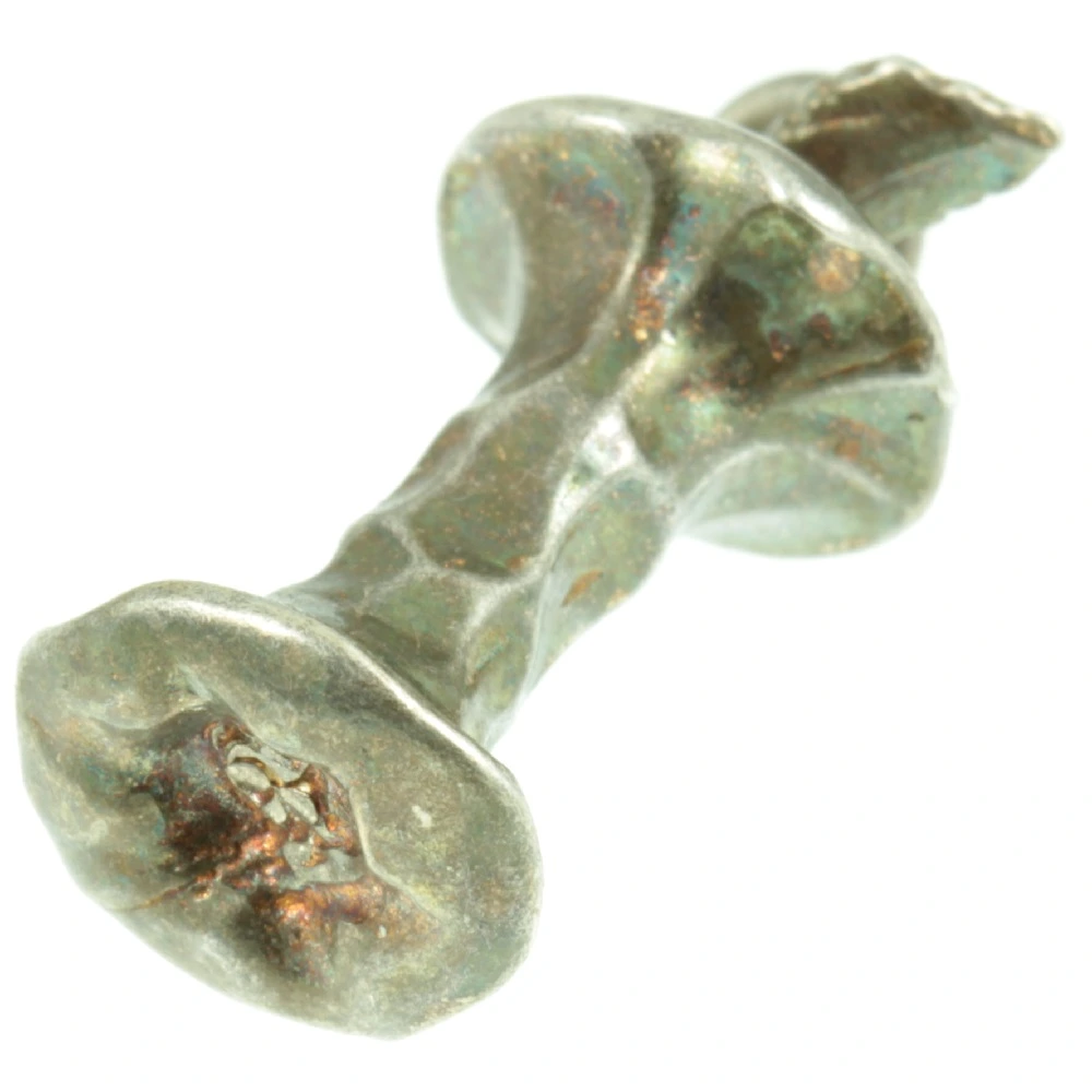 Silver Apple Core Charm - Image 2