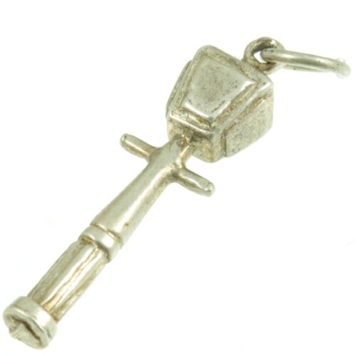 Silver Lamp Post Charm