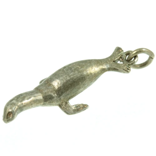 Mid-Century Silver Seal Charm