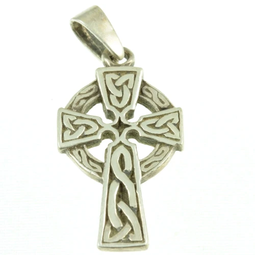 Vintage Silver Celtic Cross Charm