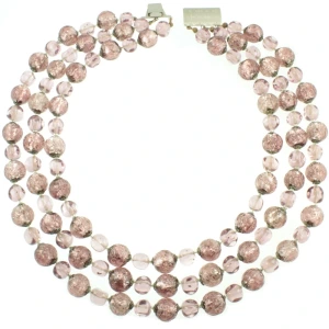 1920s Venetian Foil Necklace
