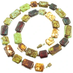 Venetian art glass necklace