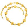 Mid-Century Venetian Aventurine Swirl Necklace