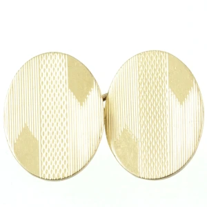 12ct Gold Victorian Double Cufflinks