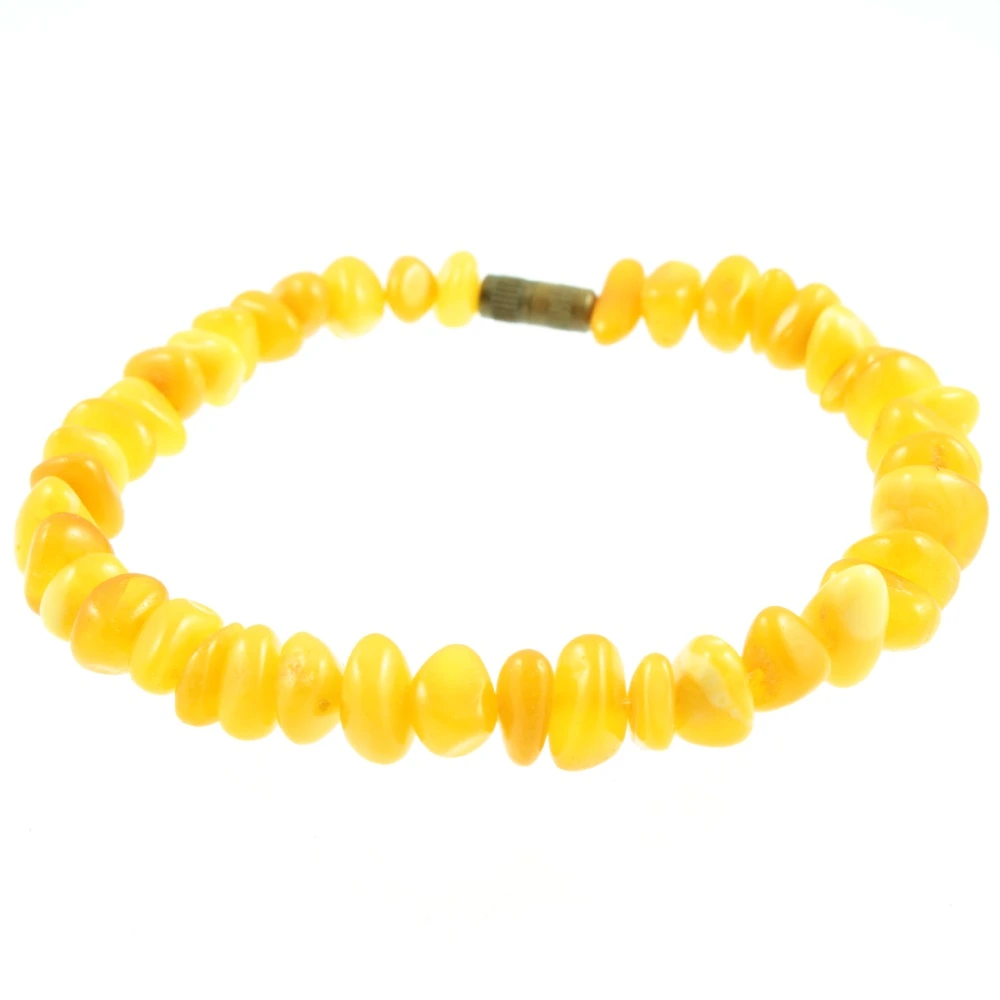 Retro Amber Nugget Bracelet