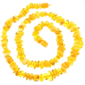 Vintage Amber Nugget Necklace
