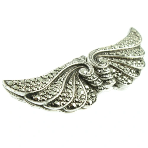 Art Deco Duette Brooch