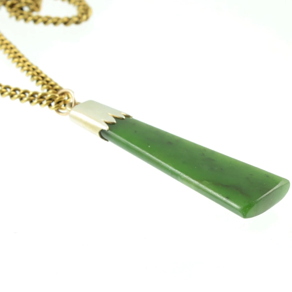 Art Deco Jade Pendant