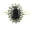 Art Deco Sapphire and Diamond ring