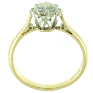 18ct Gold Diamond Solitaire Ring