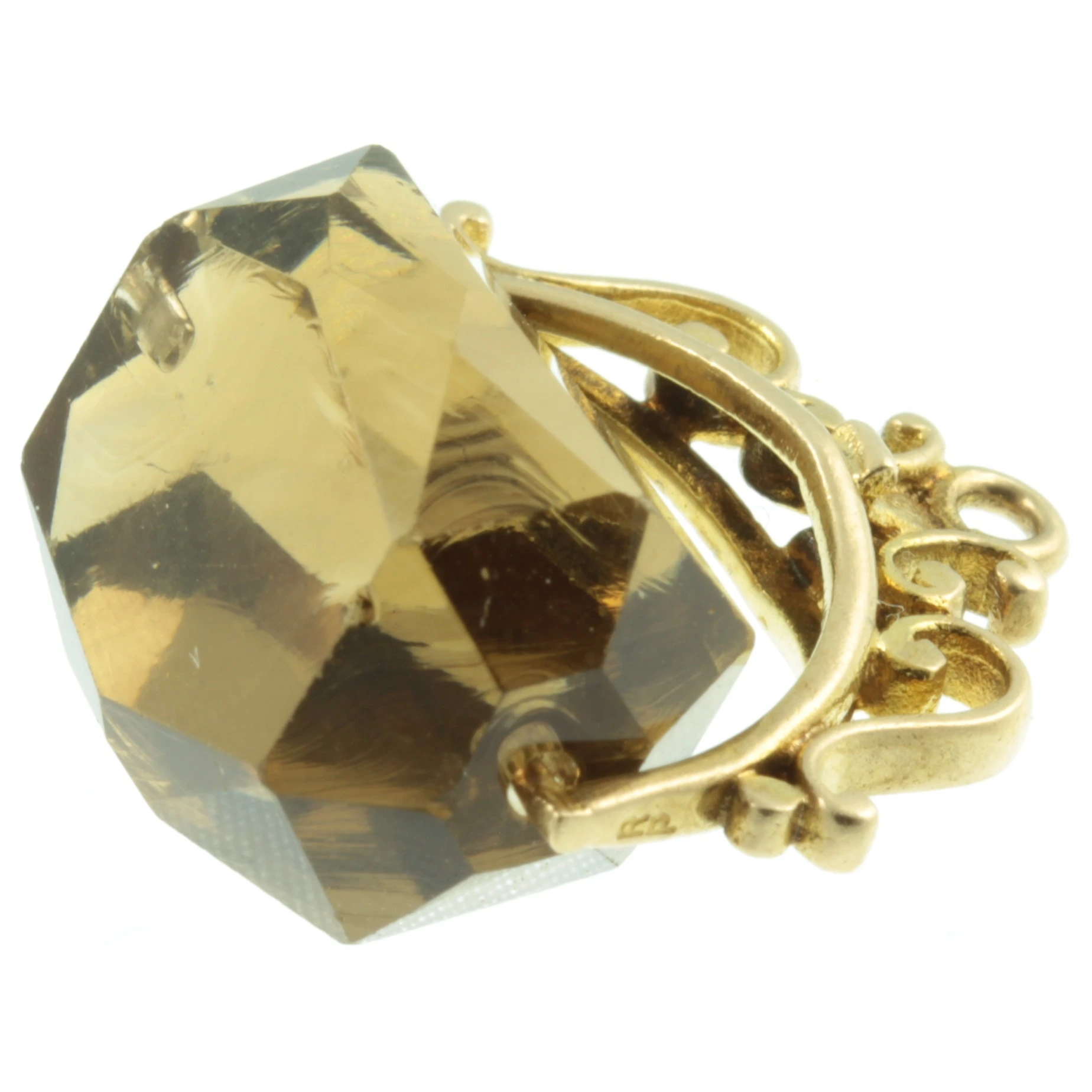 Victorian Smoky Quartz Fob