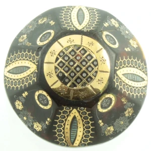 Victorian Tortoiseshell Pique Brooch