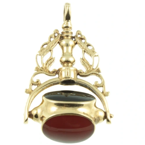 Victorian Triple Sided Swivel Fob