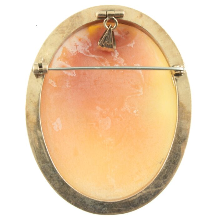 Victorian 9ct Gold Cameo Brooch