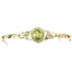 Edwardian Peridot and pearl bangle