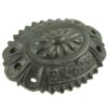 Victorian Bog Oak Mourning Brooch - Image 2