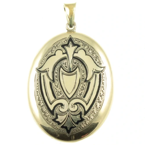 Victorian Gold and Enamel Locket