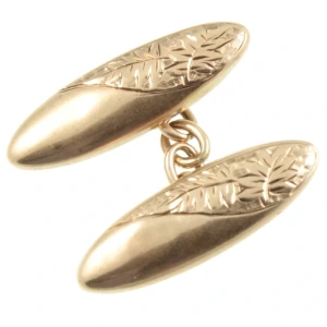 Victorian 9ct Rose Gold Cufflinks