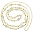 Art Deco 18ct Gold White Sapphire Necklace