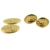 Edwardian 15ct Gold Cufflinks - Image 3