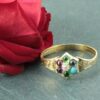 Georgian Dearest ring 9ct gold