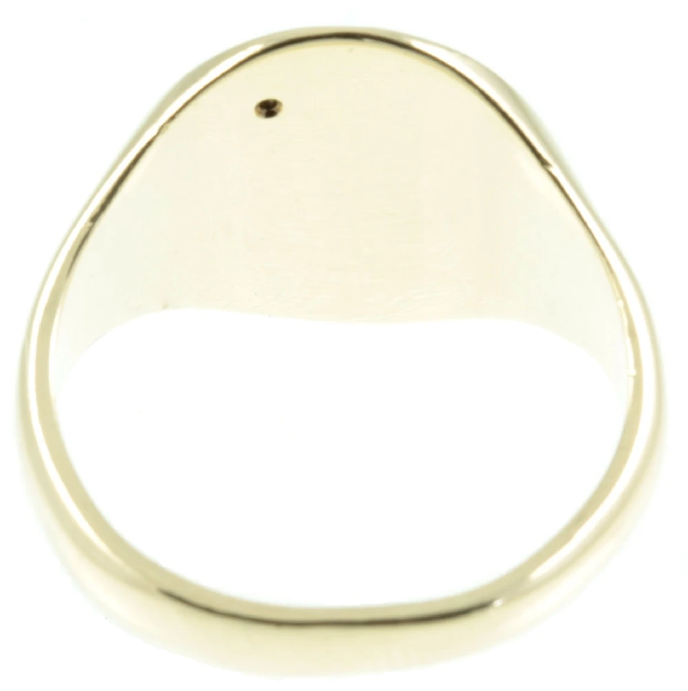 9ct Gold and Diamond Signet Ring