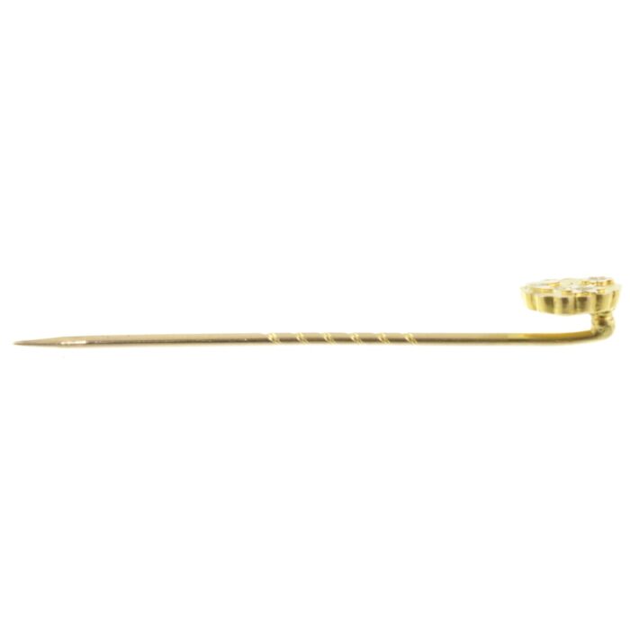 Edwardian 9ct Gold Tie Pin