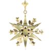 Edwardian Split Pearl Star Pendant