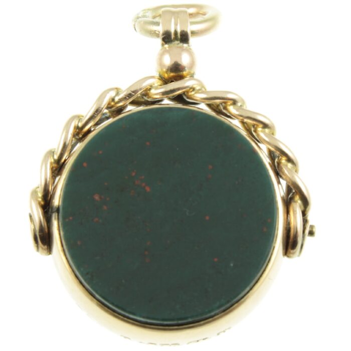 Victorian Bloodstone and Carnelian Fob