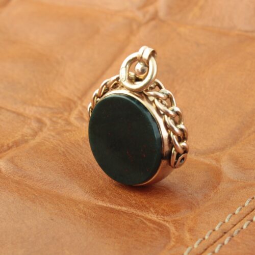 Victorian Bloodstone and Carnelian Fob