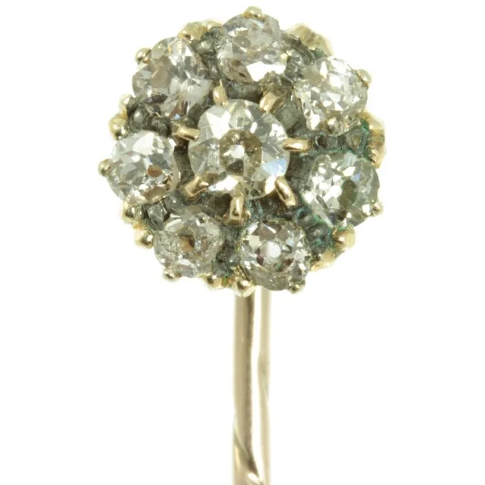 Victorian Diamond Tie Pin