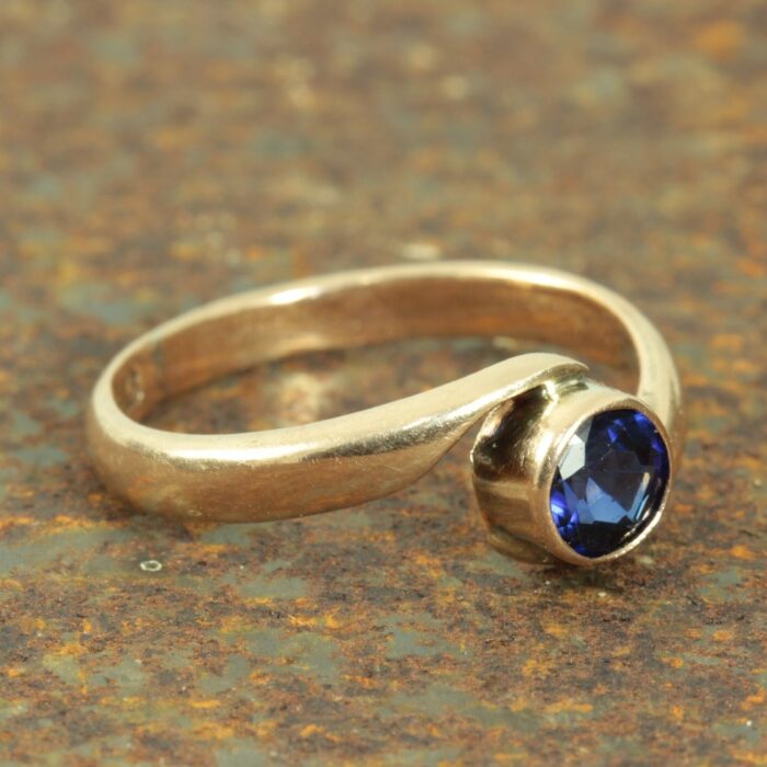 1920`s sapphire ring