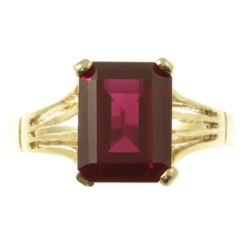 Vintage 9ct gold Ruby ring