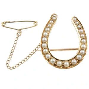 Edwardian Horseshoe Brooch