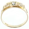 Victorian Diamond and seed pearl ring