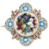 Victorian Micro Mosaic Brooch